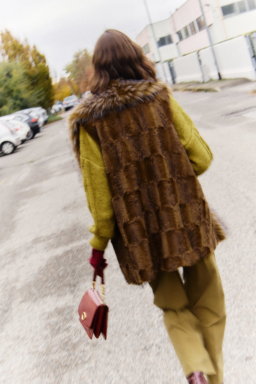 Nenette Gilet Puma Marrone — foto 2