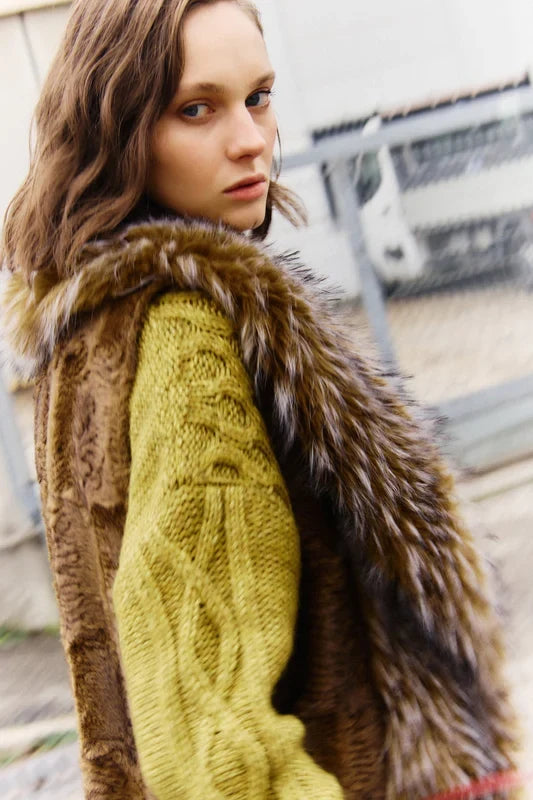 Nenette Gilet Puma Marrone — foto 3