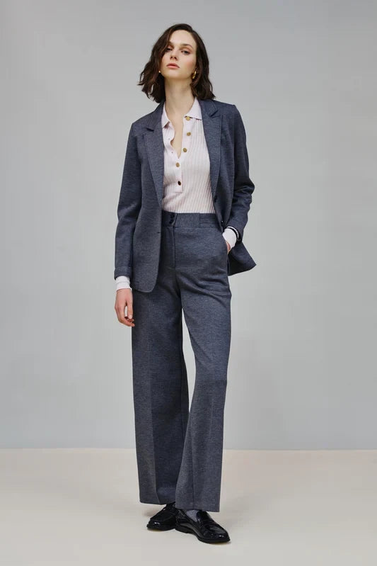 Nenette Pantalone Etel Grigio