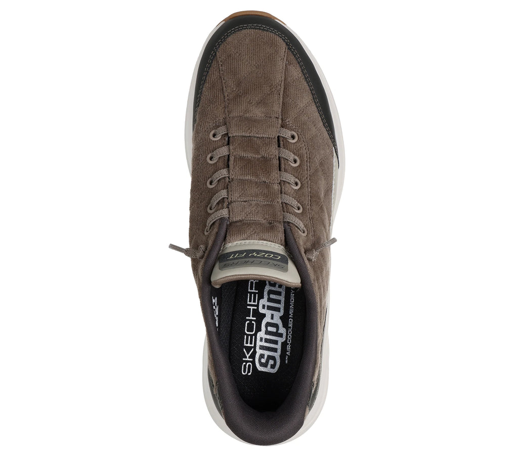 Skechers Sneaker Contour Foam-Cordelux Oliva — foto 5