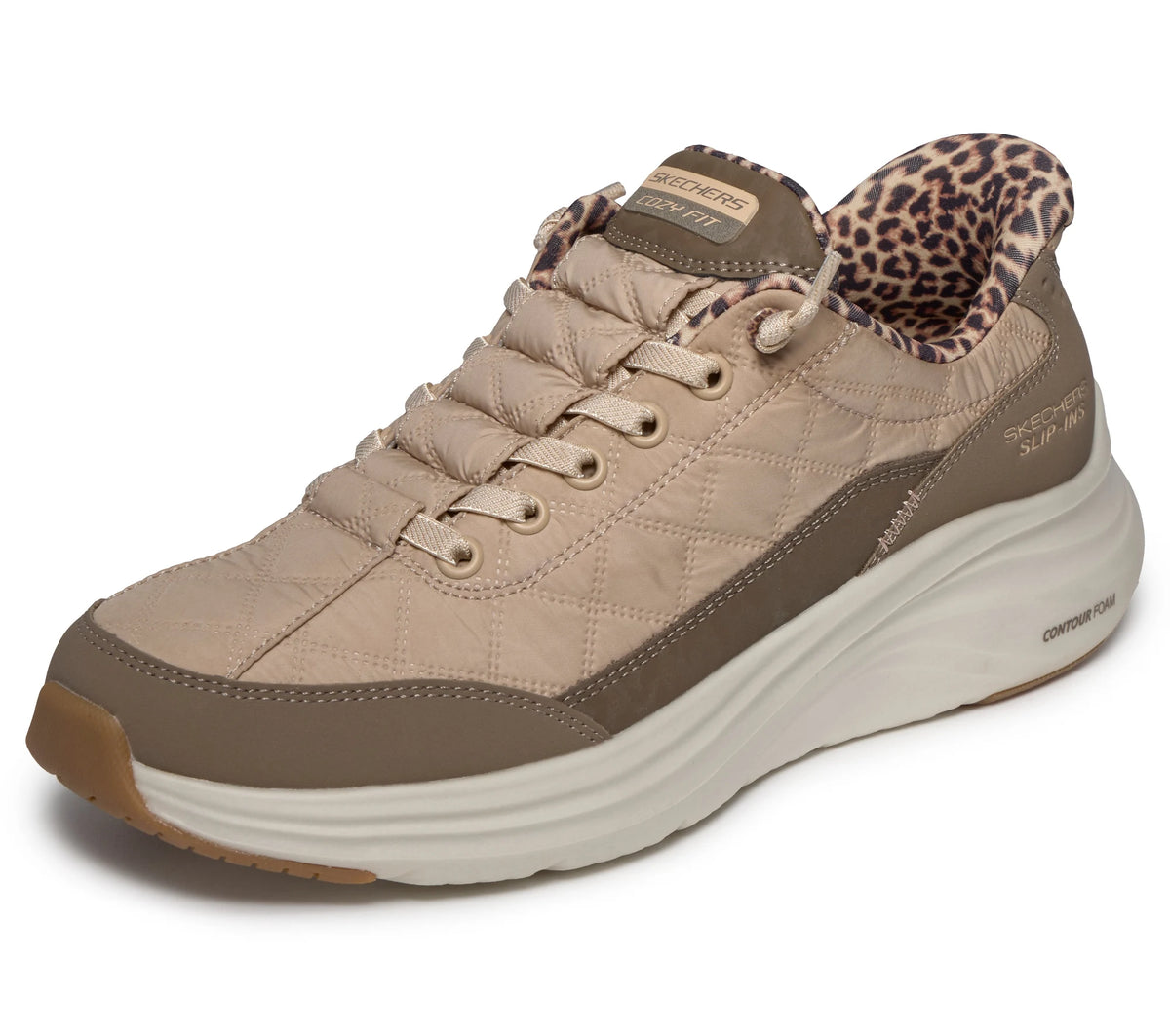 Skechers Sneaker Contour Foam-Leopard Dream Marrone — foto 2