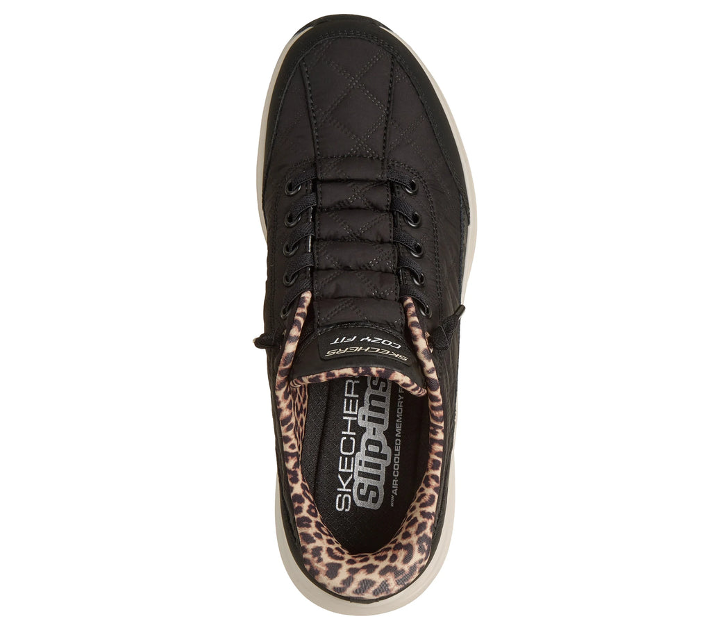Skechers Sneaker Contour Foam-Leopard Dream Nero — foto 5